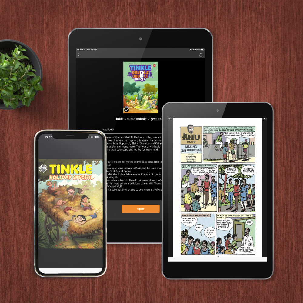 Tinkle Comics App Subscription - 6 Months