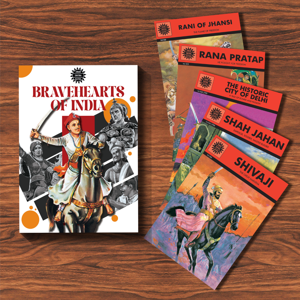 Bravehearts pack of 25 - (Assorted) by Amar Chitra Katha