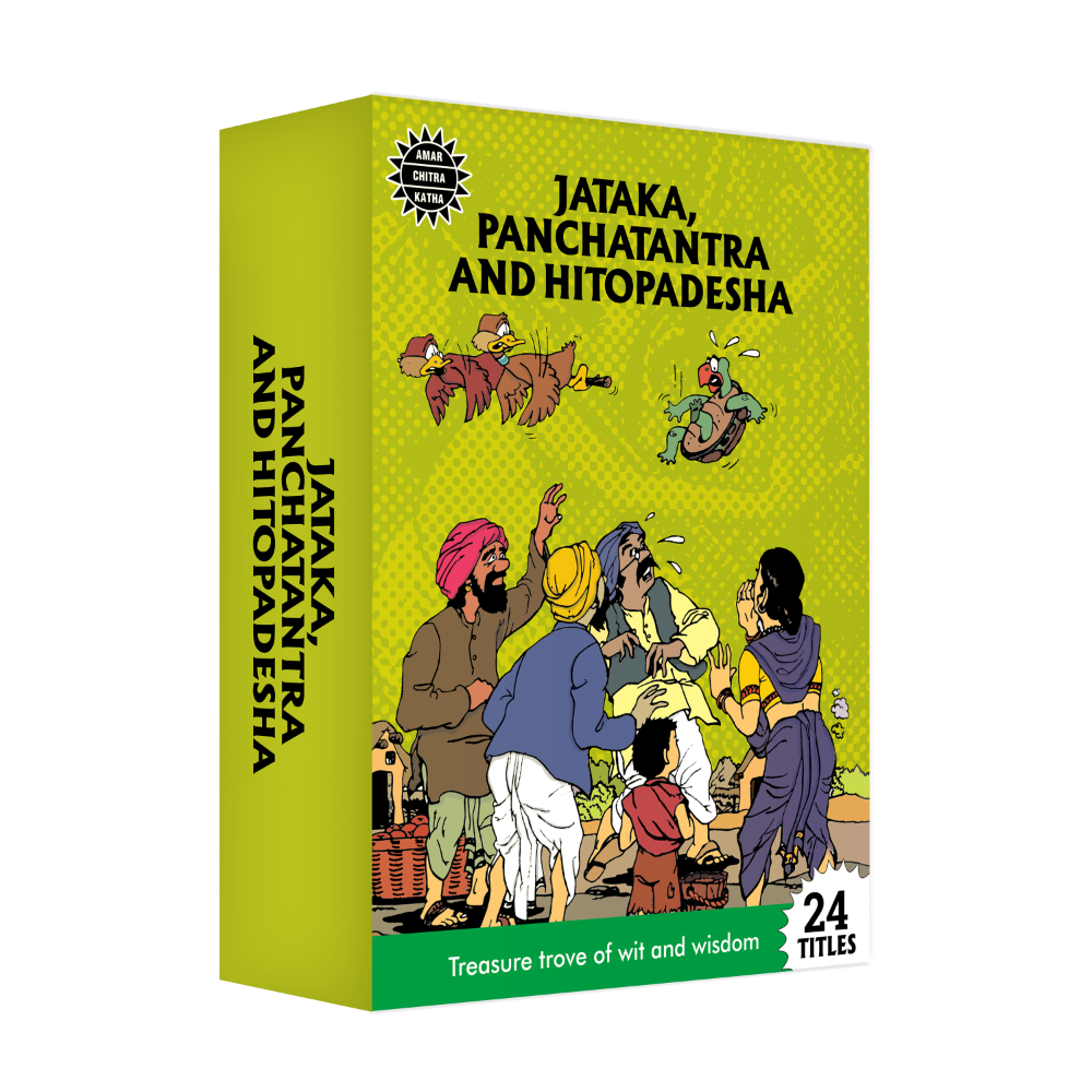 Jataka, Panchatantra and Hitopadesha Collection by Amarchitrakatha