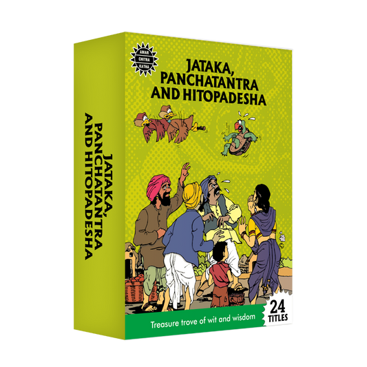 Jataka, Panchatantra and Hitopadesha Collection by Amarchitrakatha