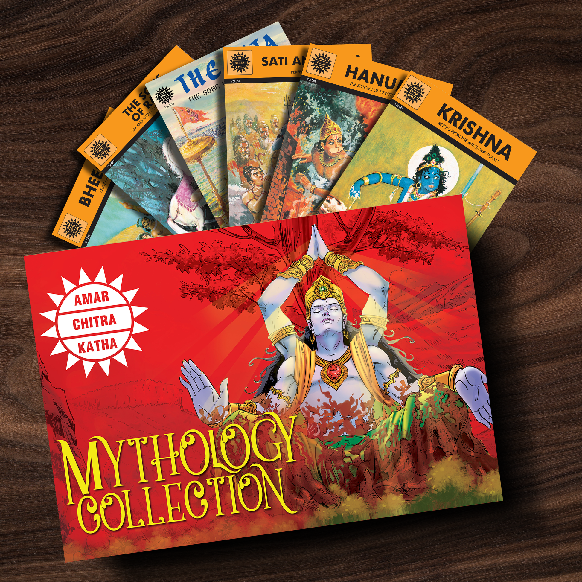 Mythology Collection Collage - Amar Chitra Katha