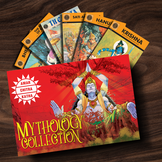 Mythology Collection Collage - Amar Chitra Katha
