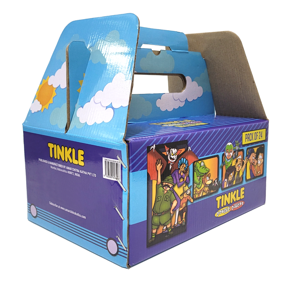 TINKLE DOUBLE DIGEST ASSORTED PACK OF 24 by Amarchitrakatha