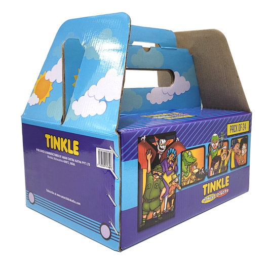 TINKLE DOUBLE DIGEST ASSORTED PACK OF 24 by Amarchitrakatha