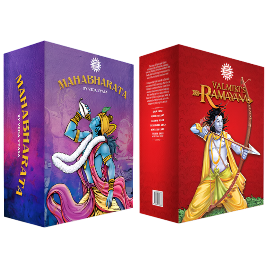Ramayana (6 Vol Set) & Mahabharata (3 Vol Set) Combo