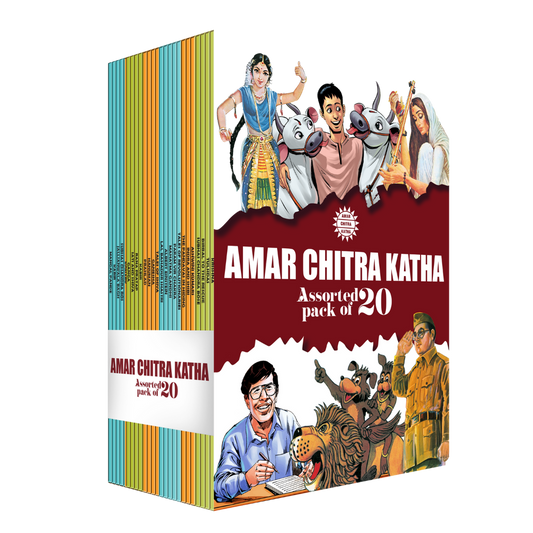Amar Chitra Katha Assorted PACK OF 20