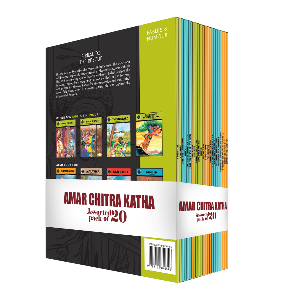 Amar Chitra Katha Assorted PACK OF 20