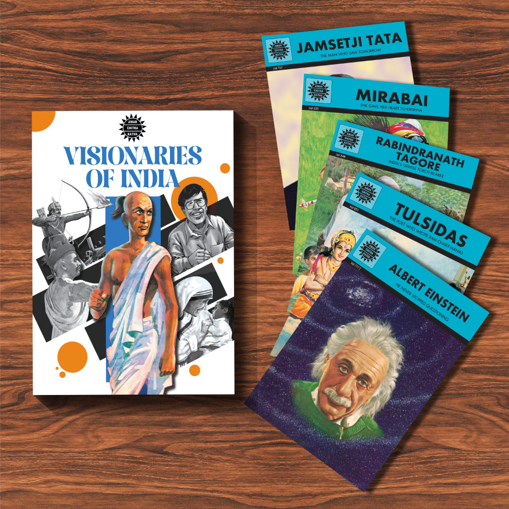 Visionary Pack of 25 (Assorted) by Amar Chitra Katha