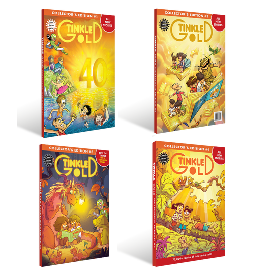 Tinkle Gold Pack Of 4 by Amar Chitra Katha